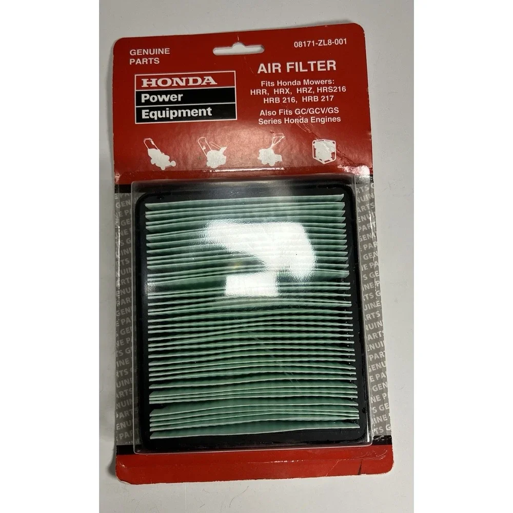 New Honda Lawn Mower Air Cleaner/Filter 08171-ZL8-001 HRR HRX HRZ HRS216 HRB 216